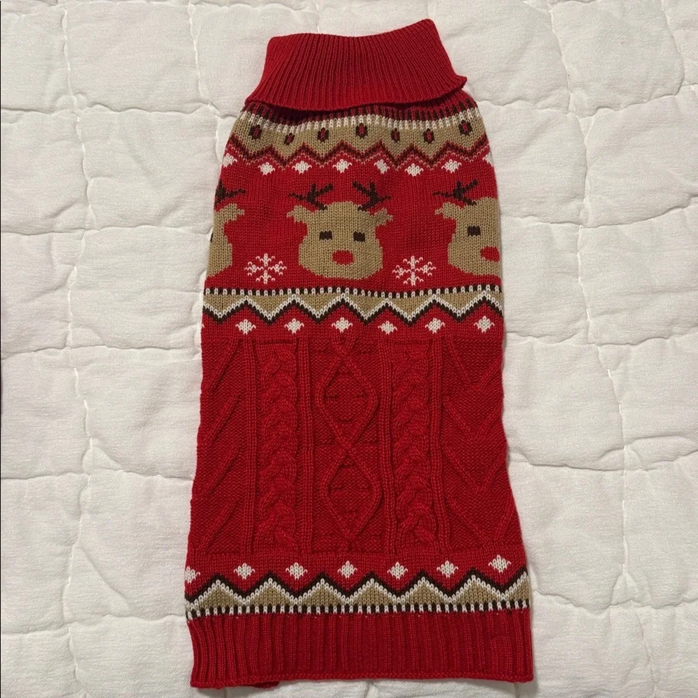 New! Reindeer Dog Sweater